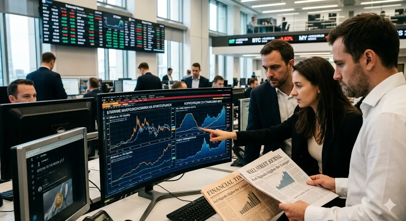 StartCryptoGuide — Почему рынок крипты снова зависит не от Twitter, а от ставок, ликвидности и макроэкономики